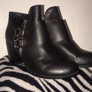 Torrid black ankle booties